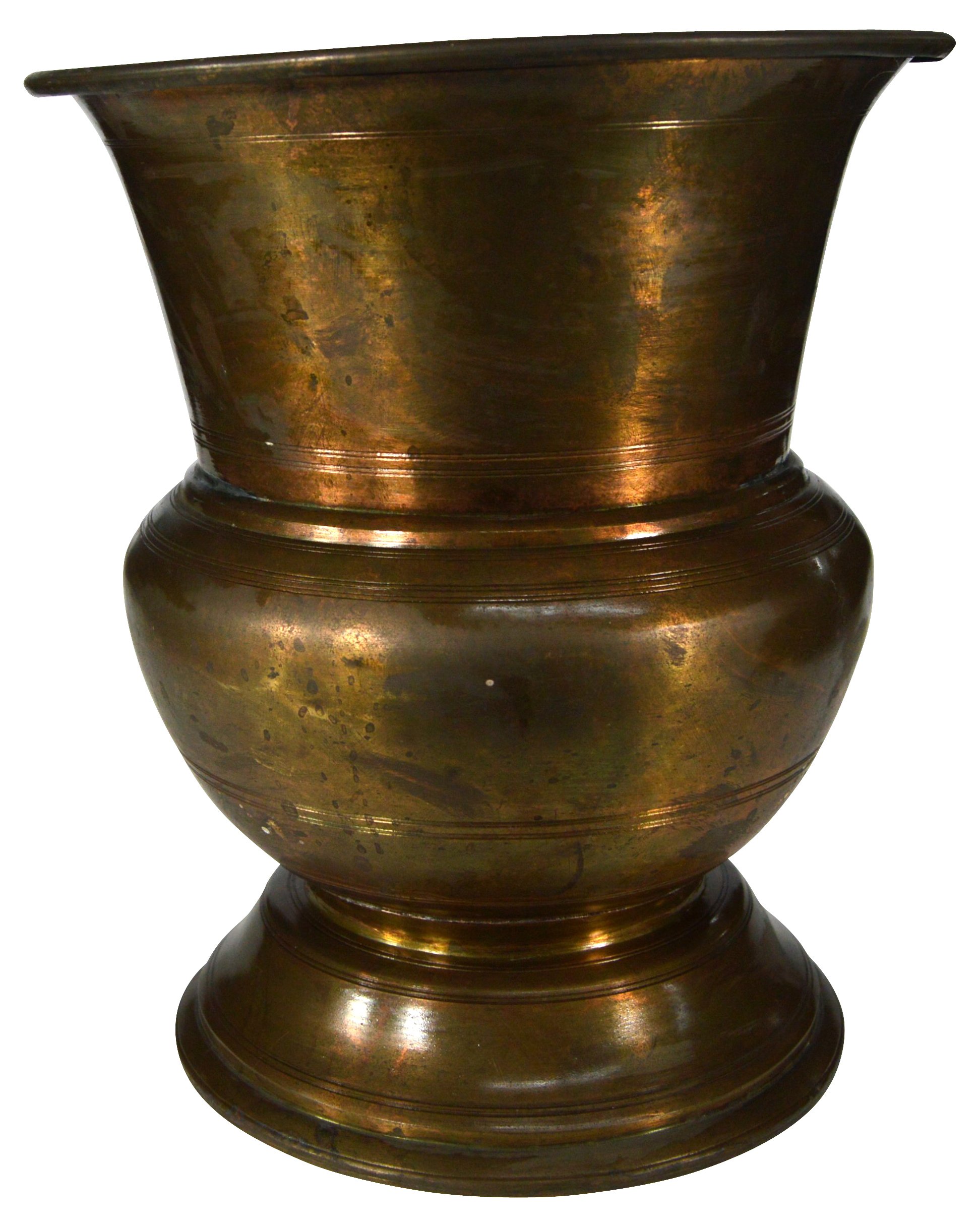 Antique Brass Vase~P77378984
