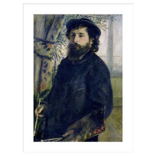 Portrait of Claude Monet (1840 1926) by Pierre Auguste Renoir Framed Print Portrait of Claude Monet (1840 1926) by Pierre Auguste Renoir Framed Print