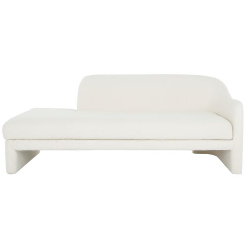 Nora Daybed, White Boucle