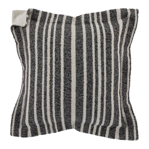 Shaggy Stripe Outdoor Throw Pillow Shaggy Stripe Outdoor Throw Pillow