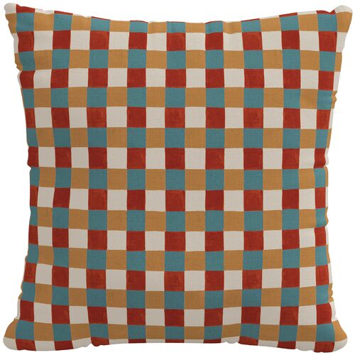 Ford Pillow, Bold Check Plaid