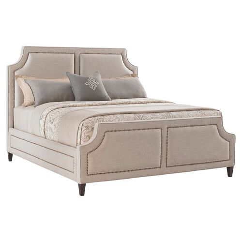 Chadwick Upholstered Bed, Oatmeal~P77507365