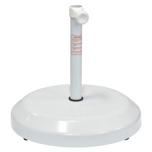 Umbrella Base w/ Wheels, White