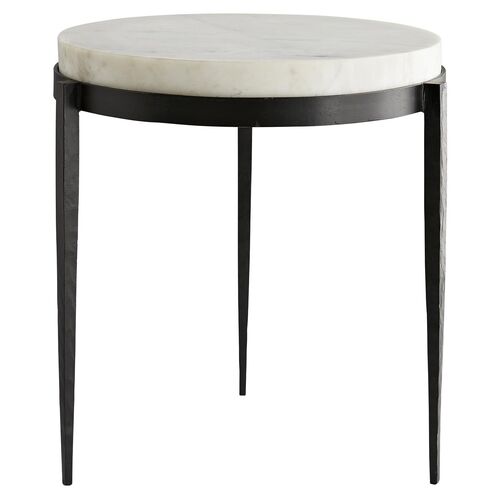 Kelsie Side Table, Black/White~P77501237