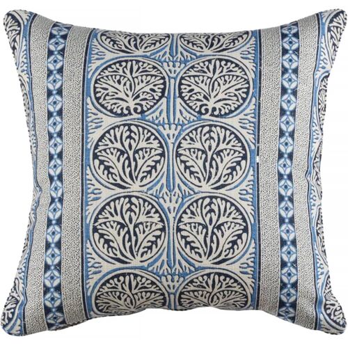 Fair Isle Cotton Pillow