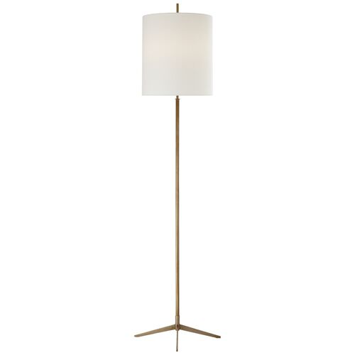 Caron Floor Lamp, Brass~P77539316