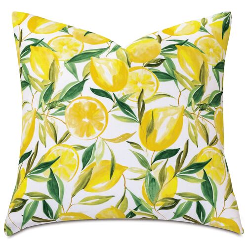 Meyer 22x22 Lemon Pillow, Yellow~P77620199