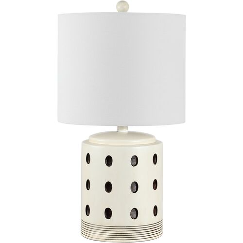 Lewis Table Lamp, Cream/Black~P69690413