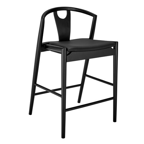 Ashbend Leather Counter Stool