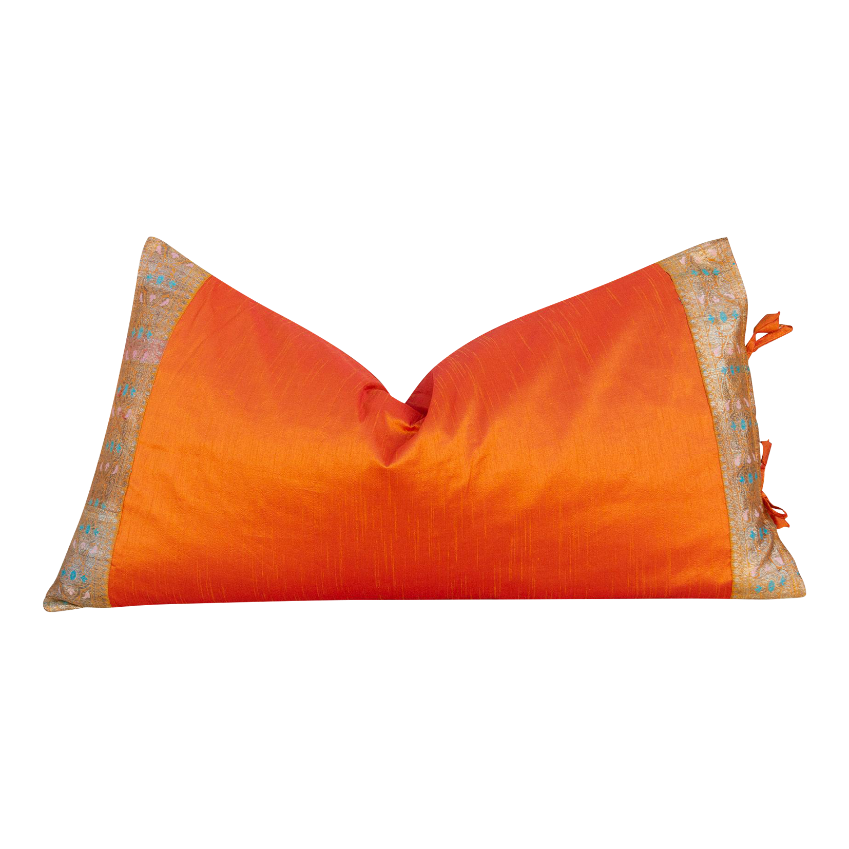 Joy Large Festive Indian Silk Pillow~P77649381