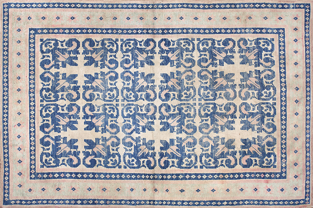 Indian Agra Rug  5'4" x 8'2"~P77609259