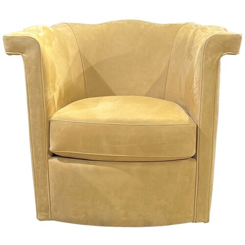 Ridgefield Leather Swivel Chair