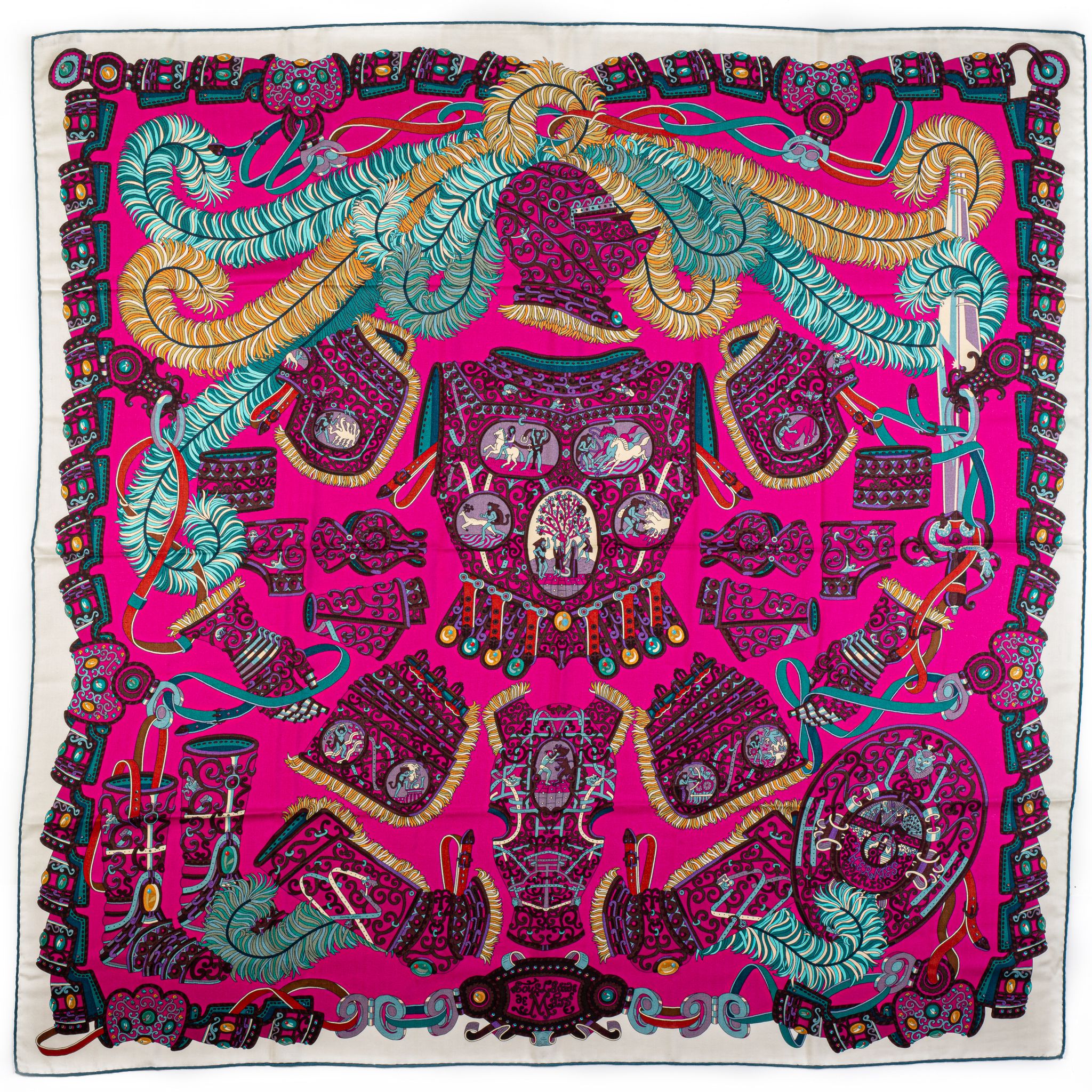 Hermès Sous l���egide de mars Shawl~P77634879