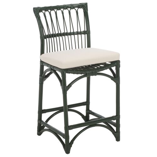 Ursule Rattan Counter Stool with Cushion Ursule Rattan Counter Stool with Cushion