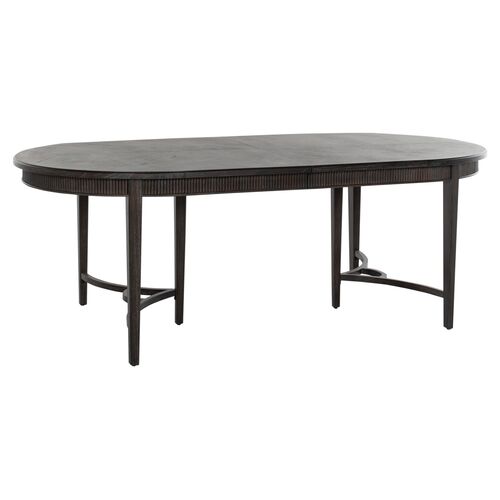 Whitlock 86" Dining Table, Cerused Forest Black~P111111687