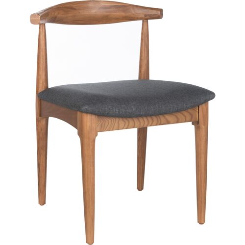 S/2 Pierce Retro Dining Chairs, Brown~P68744731