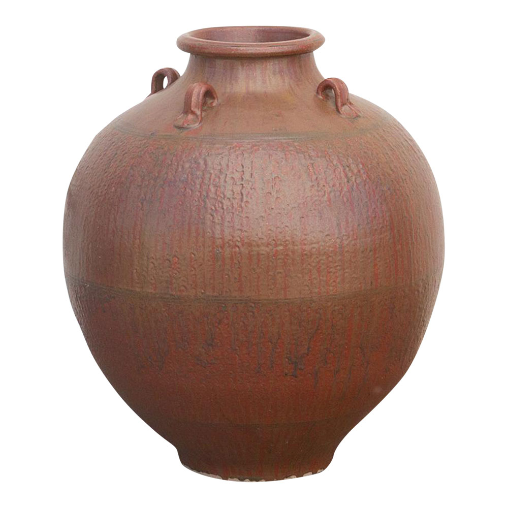 Large Mayanmar Terracotta Pot~P77659325