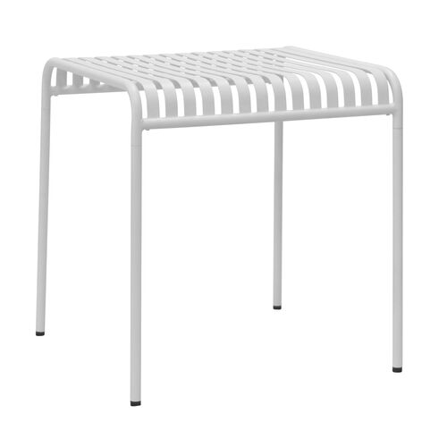 Serys 28" Outdoor Dining Table, White