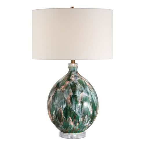Sylvio Table Lamp, Blue/Green