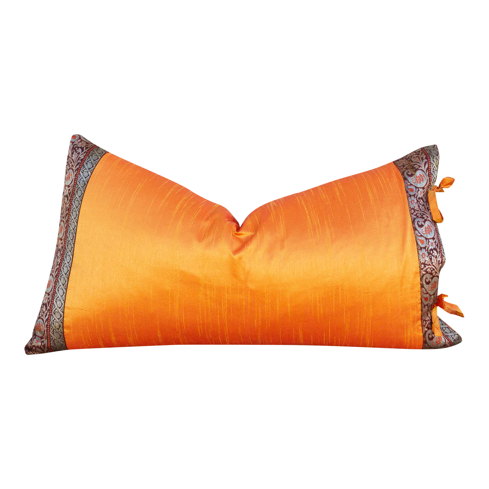 Clementine Festive Indian Silk Pillow~P77649380
