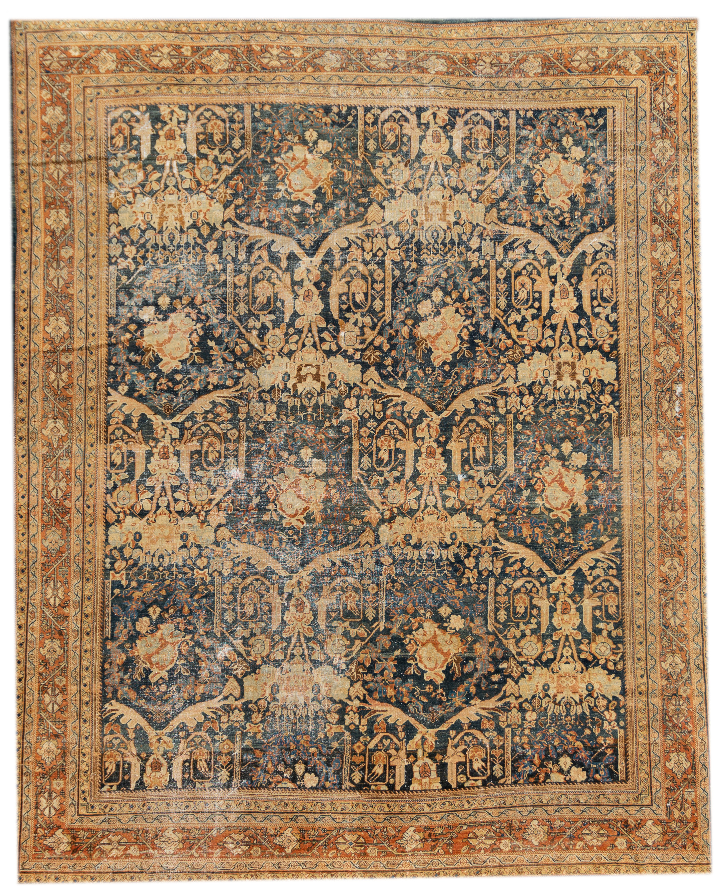 Antique Persian Mahal Rug~P77663575