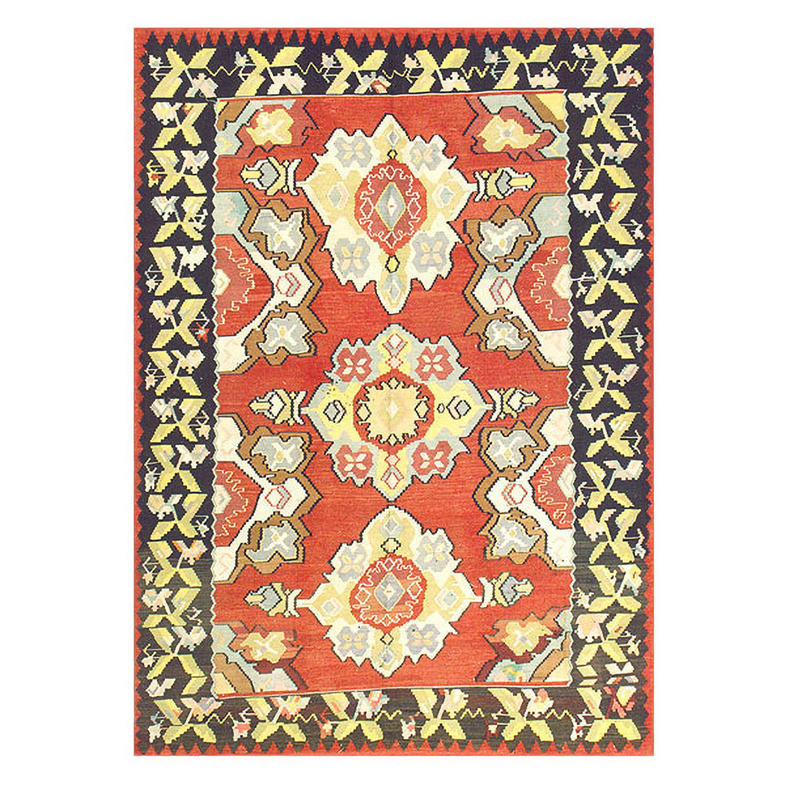 Antique Bessarabian Flatweave6'7" x 9'3"~P77697553