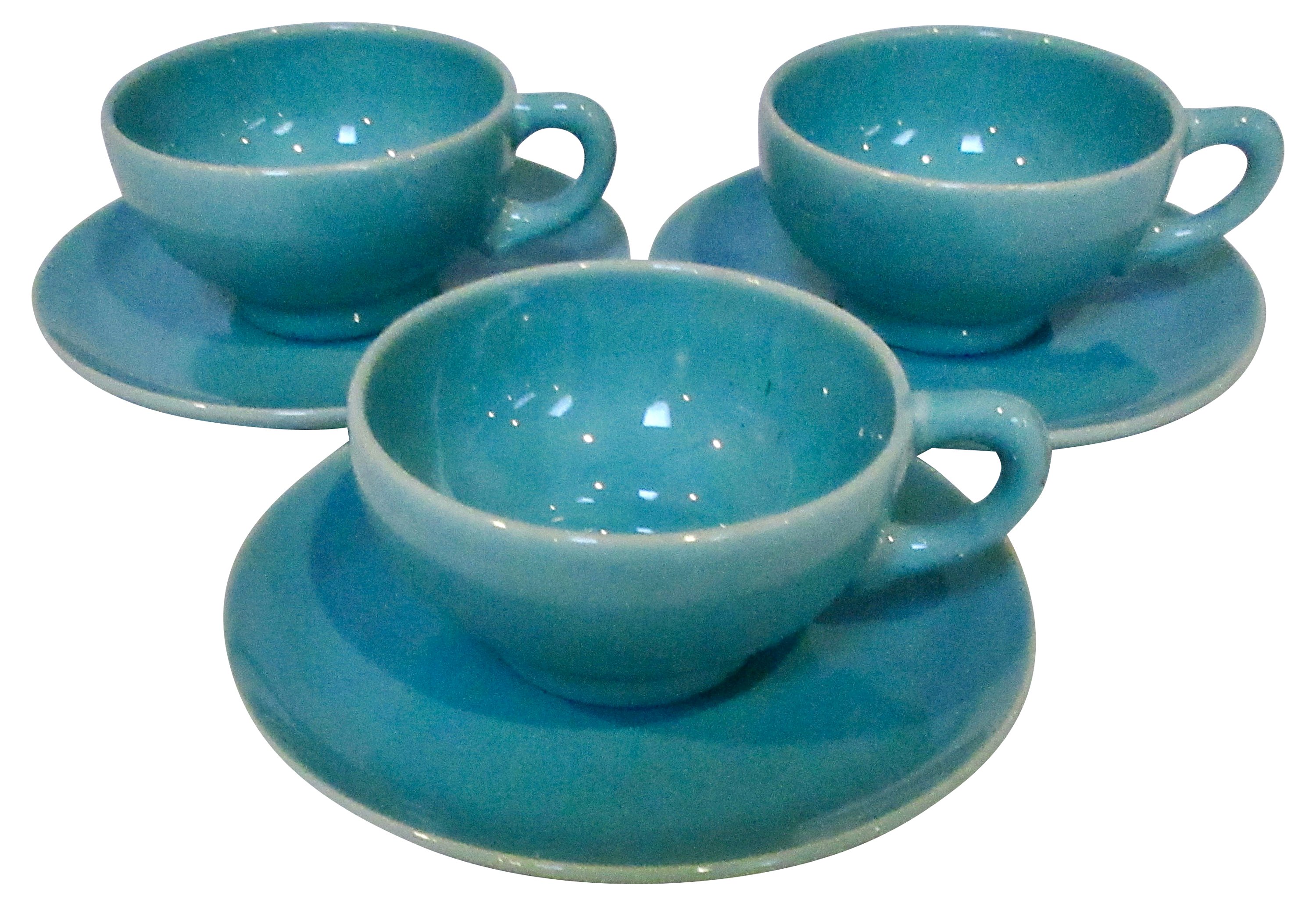 1930s California Pottery Espresso Sets~P77609147