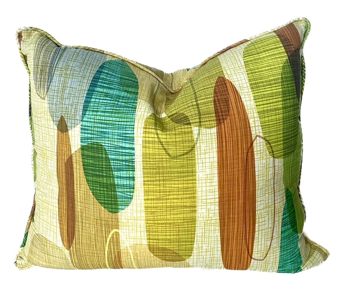 Atomic Style Mid-Century Modern Pillow~P77739032