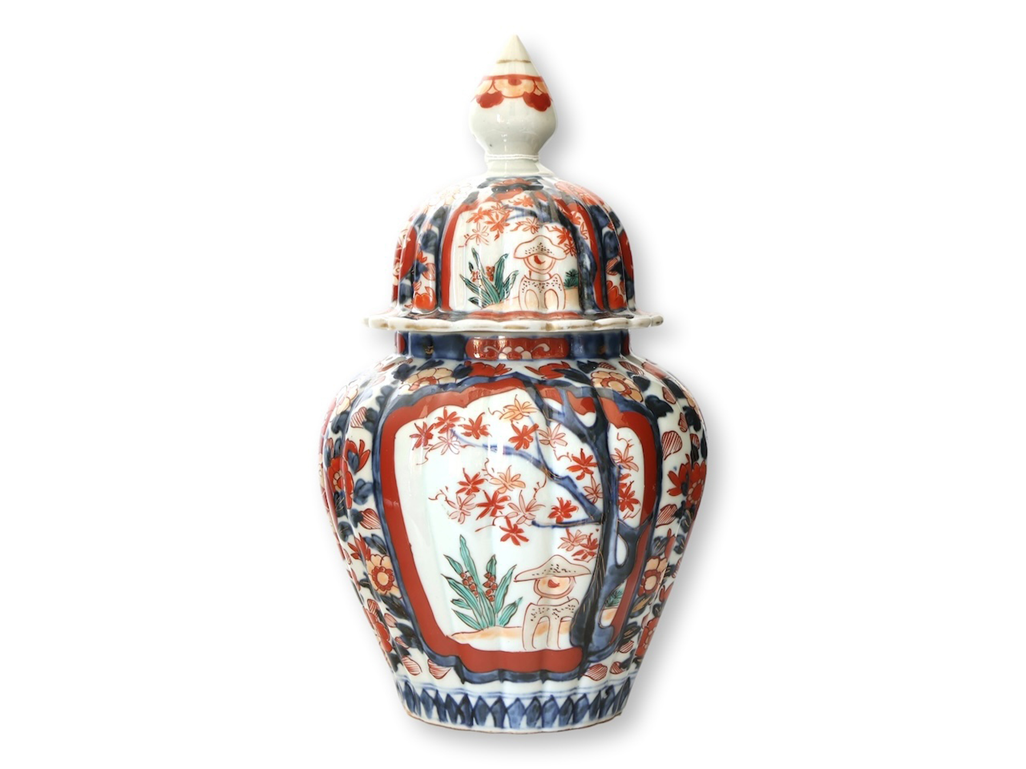 Antique Japanese Imari Porcelain Urn~P77718631