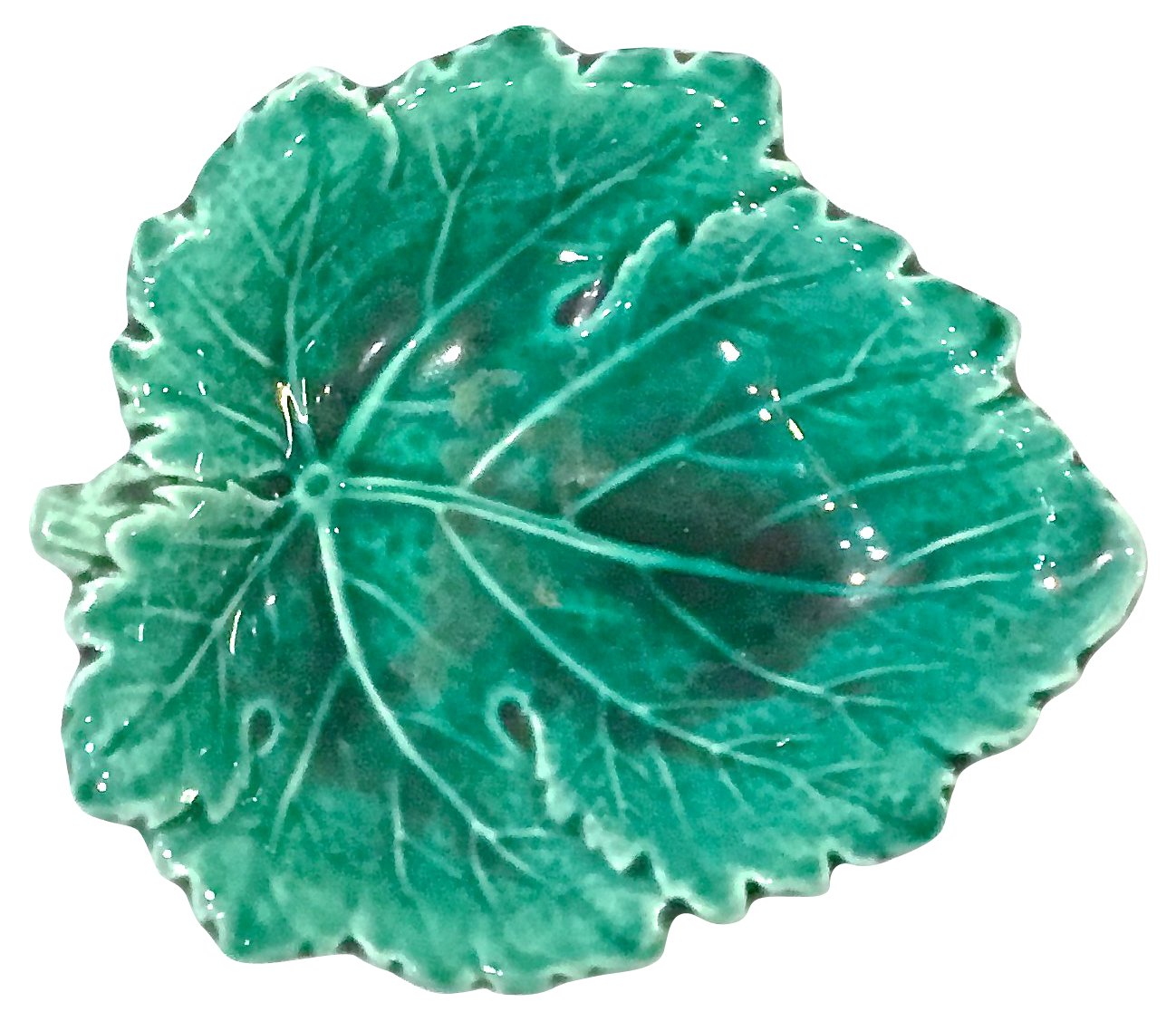 Wedgwood Majolica Leaf Dish~P77428180