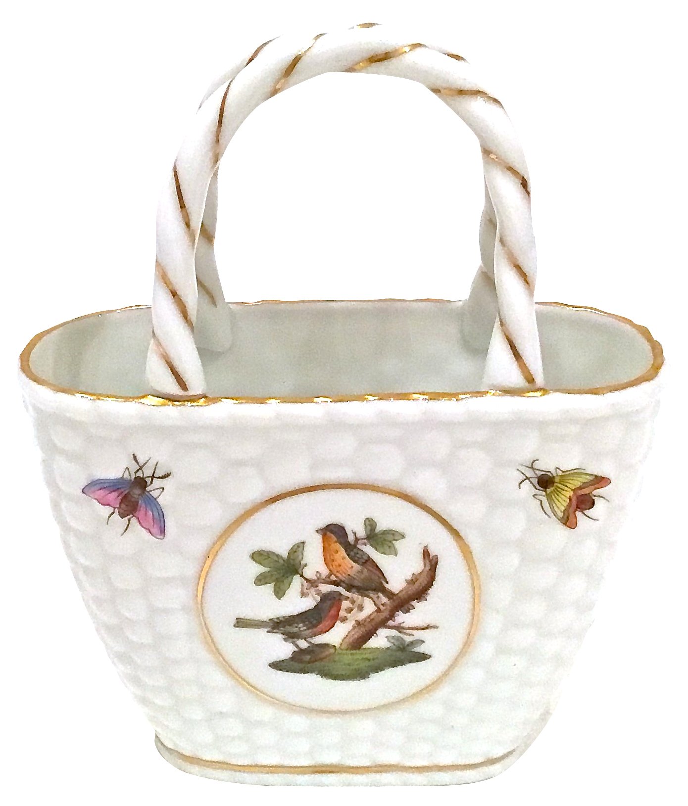 Herend Porcelain Rothschild Basket~P77465431