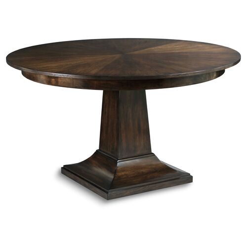 Klein Pedestal Dining Table, Mink~P77550420