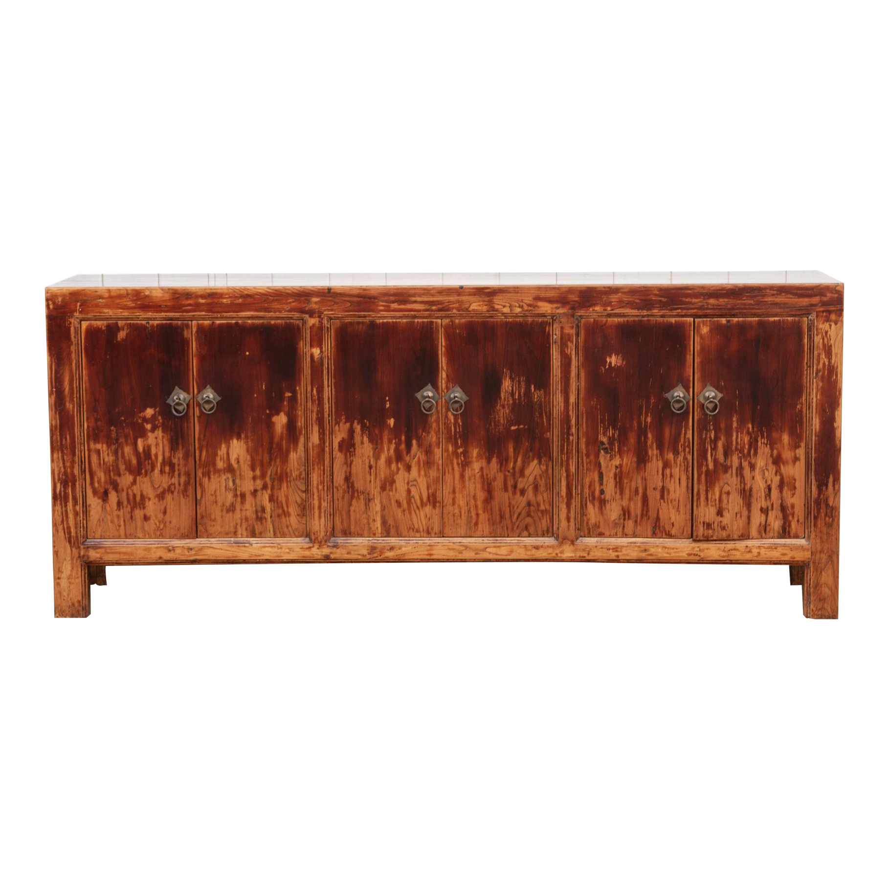 Vintage Lacquered Long Asian Sideboard~P77687058