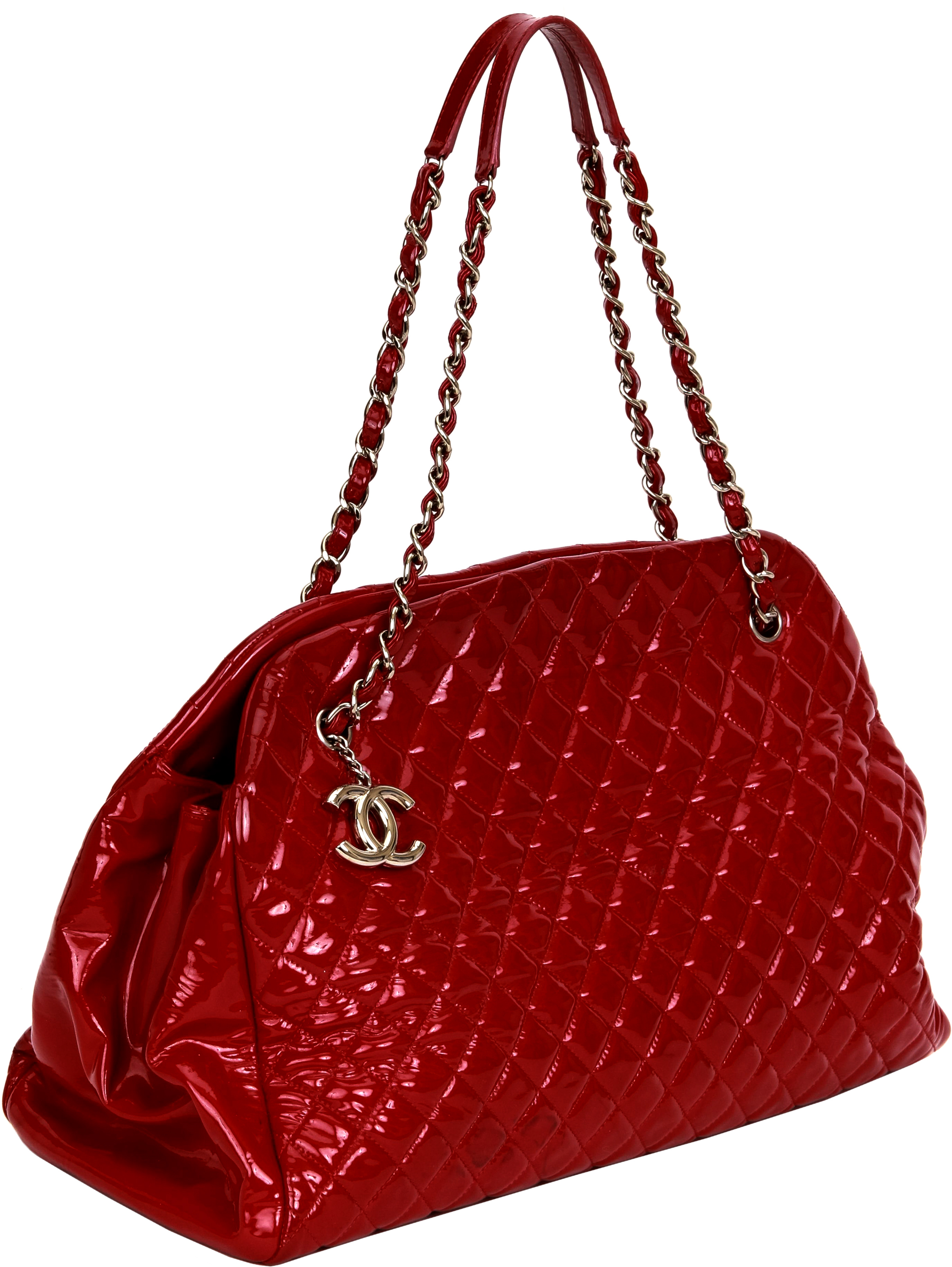 Burgundy Chanel Bag - 261 For Sale on 1stDibs