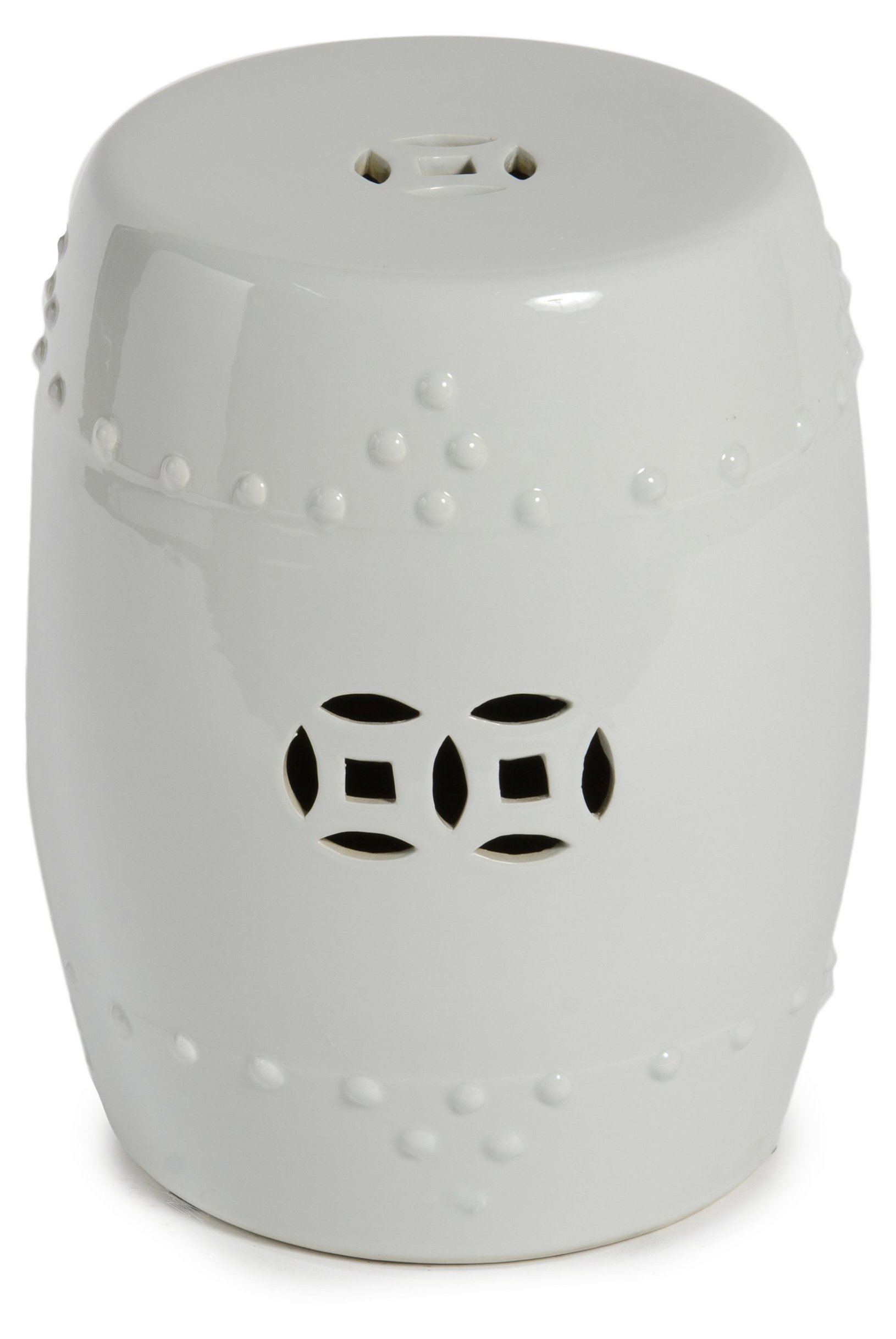 Kelly Garden Stool, Coral | One Kings Lane