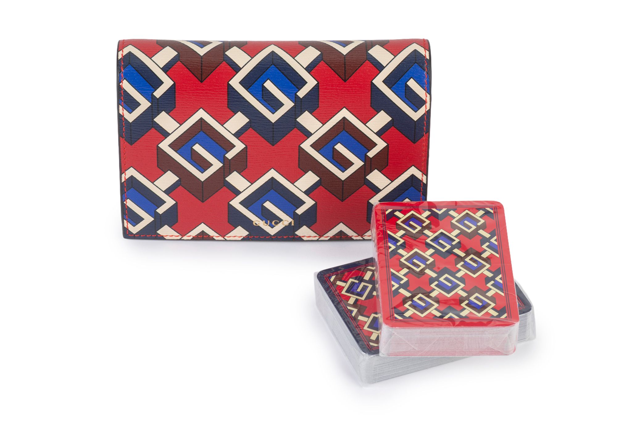Gucci Demetra Geometric Double Card Set~P77740712