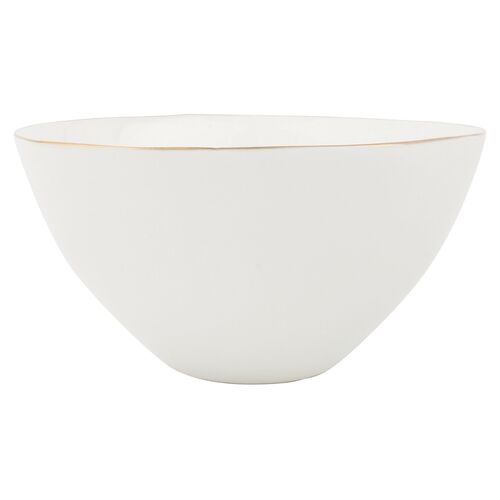 S/4 Abbesses Bowls, White/Gold~P77452220