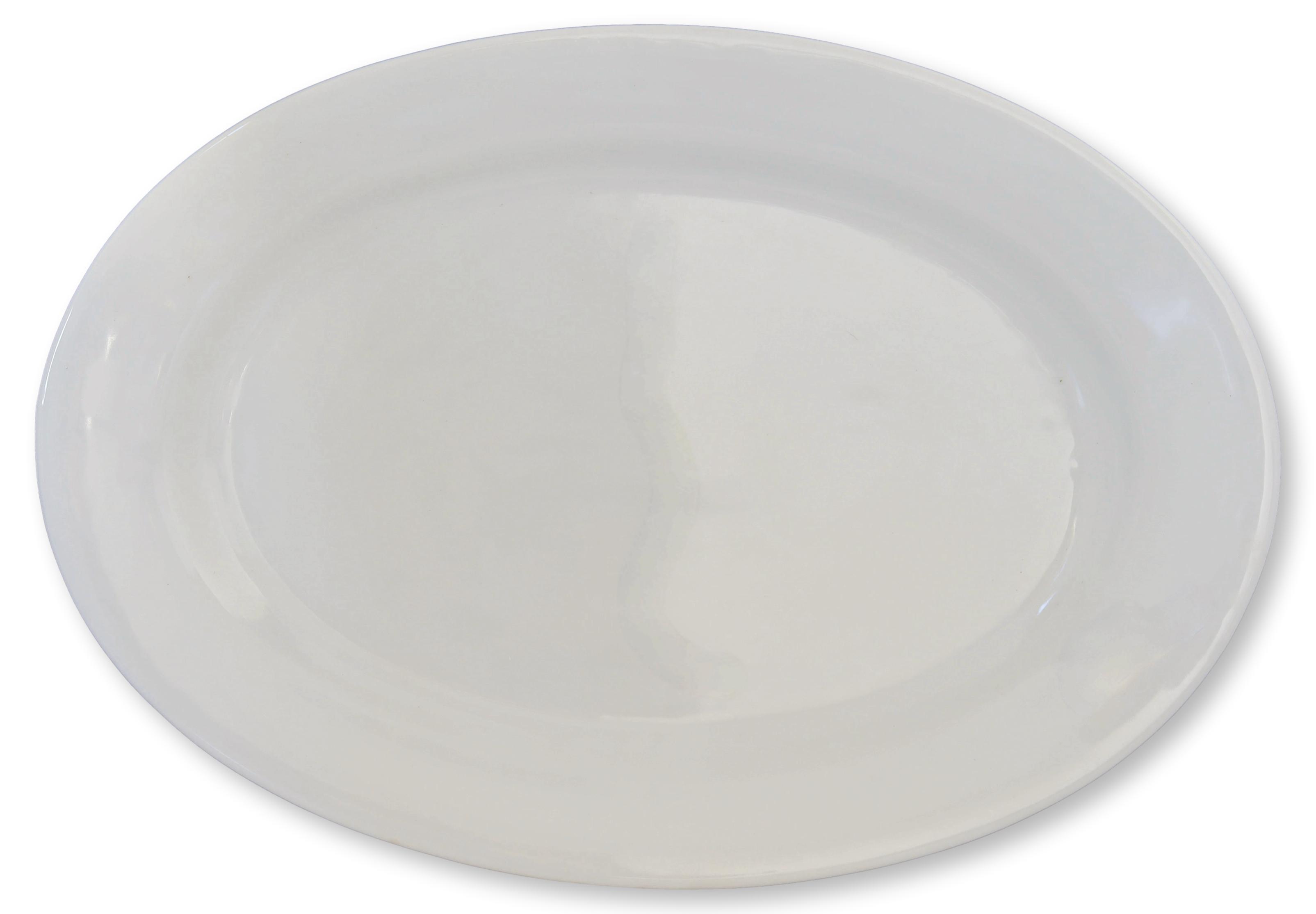 French White Porcelain Turkey Platter~P77667913