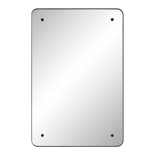 Taryn Wall Mirror, Matte Black Taryn Wall Mirror, Matte Black