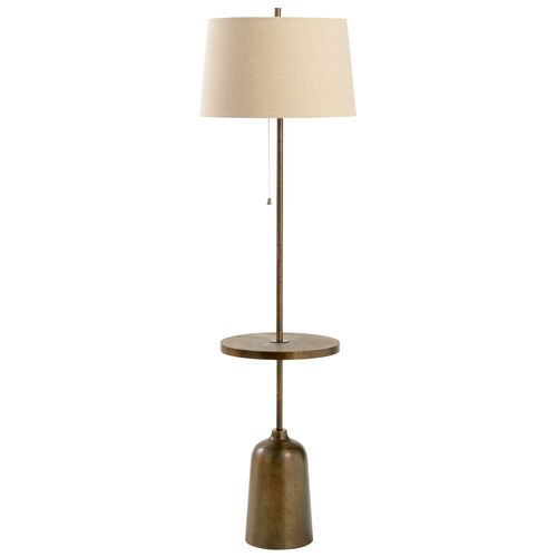 Rothko Iron Floor Lamp, Stained Bronze Rothko Iron Floor Lamp, Stained Bronze