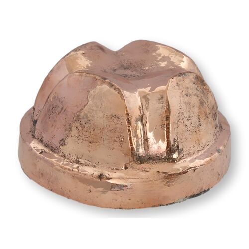 Antique English Copper Pudding Mold~P77689552