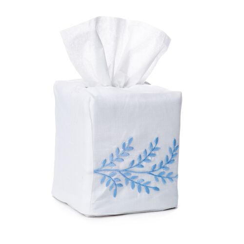 Willow Tissue Box Cover, Blue~P77303592
