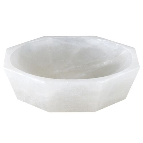Waystone Alabaster Bowl, White