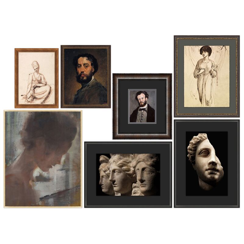 7-Pc Portraits Gallery Wall