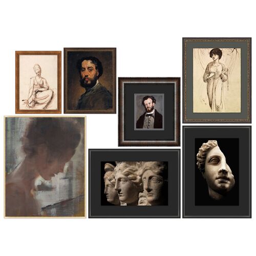 7-Pc Portraits Gallery Wall~P77545320
