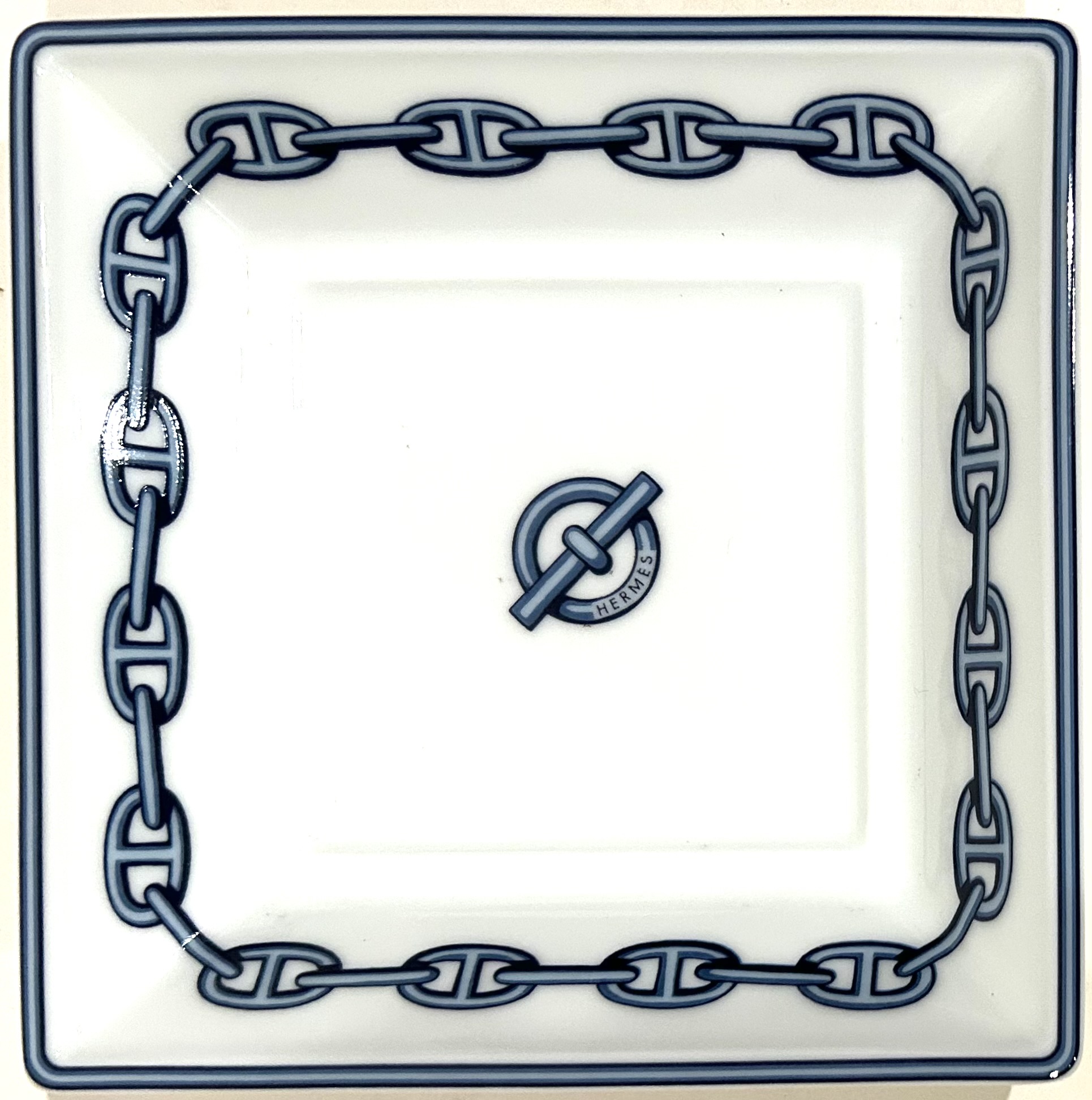 Hermes French Porcelain Tray w/Box~P77720860