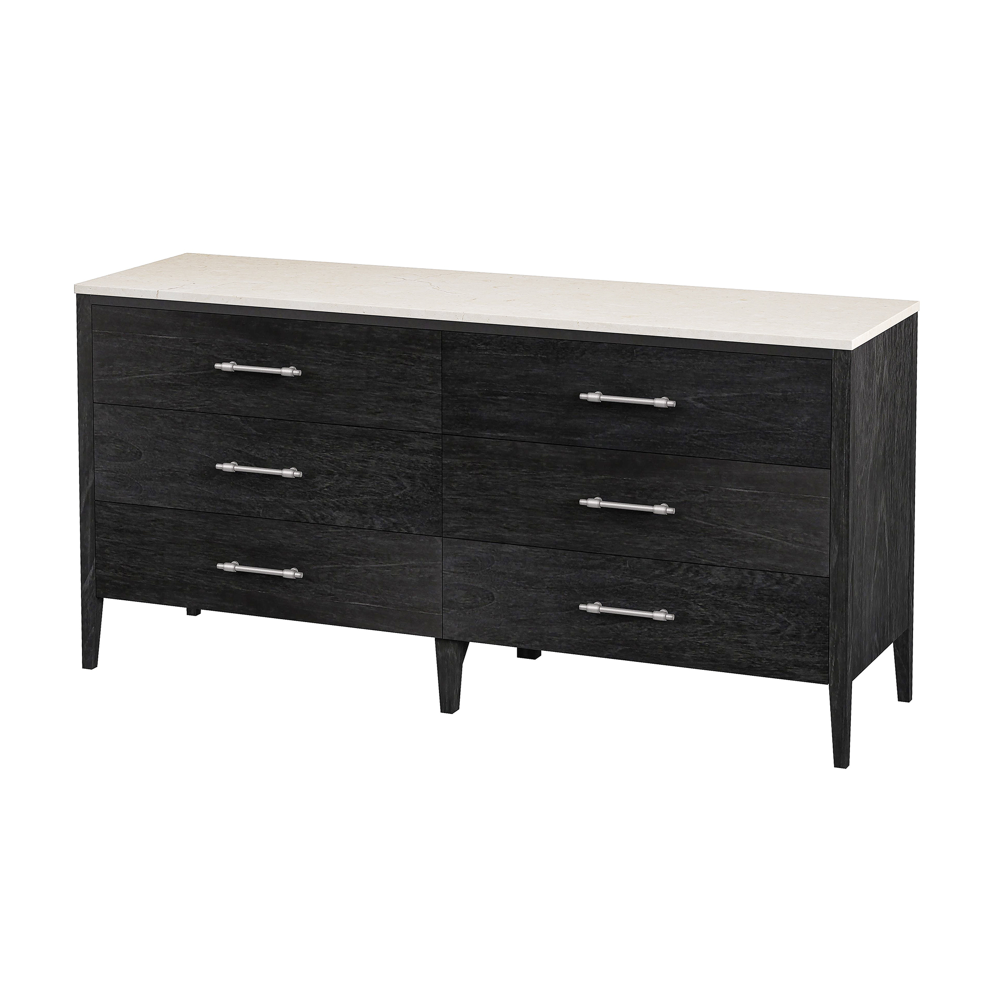 Ethan 6-Drawer Marble Top Dresser | One Kings Lane Ethan 6-Drawer Marble Top Dresser | One Kings Lane