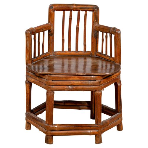 Antique Chinese Child's Corner Chair~P77555067