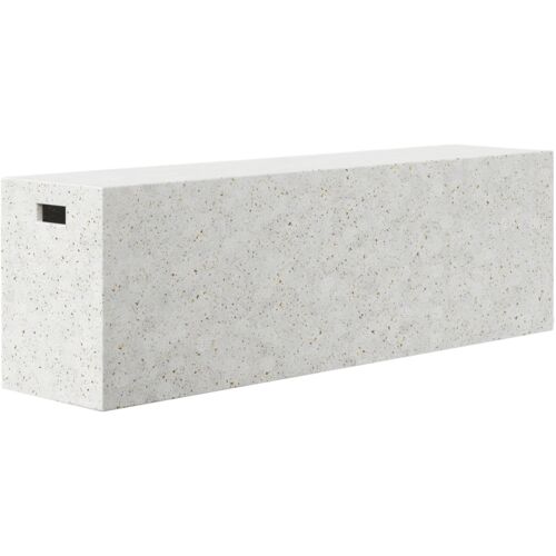 Elwood Indoor/Outdoor Rectangular Concrete Bench Elwood Indoor/Outdoor Rectangular Concrete Bench