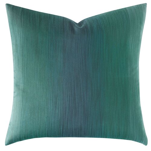 Calypso Ombre Pillow, Peacock